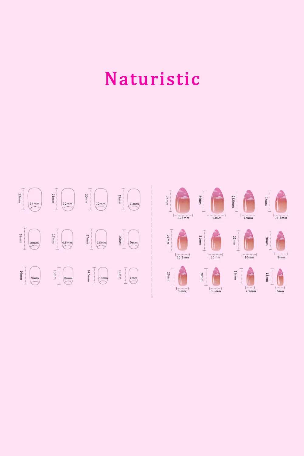 SO PINK BEAUTY Press On Nails 2 Packs.