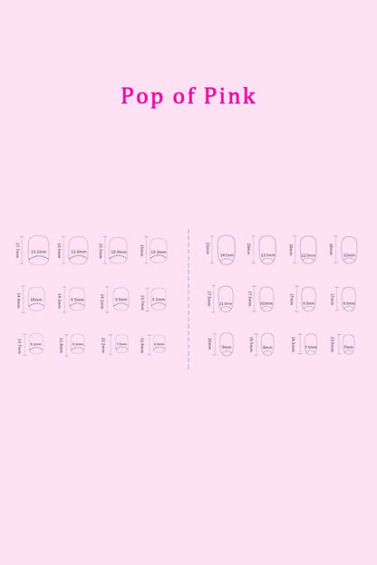 SO PINK BEAUTY Press On Nails 2 Packs.