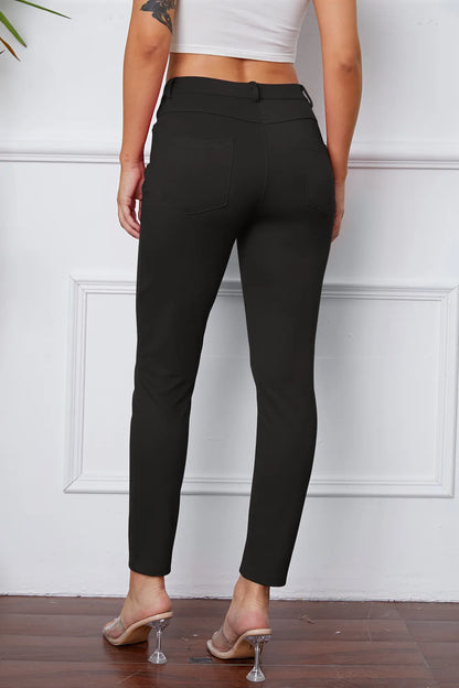StretchyStitch Pants by Basic Bae.
