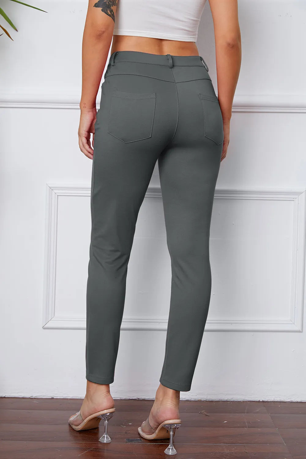 StretchyStitch Pants by Basic Bae.