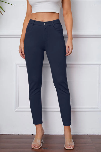 StretchyStitch Pants by Basic Bae.