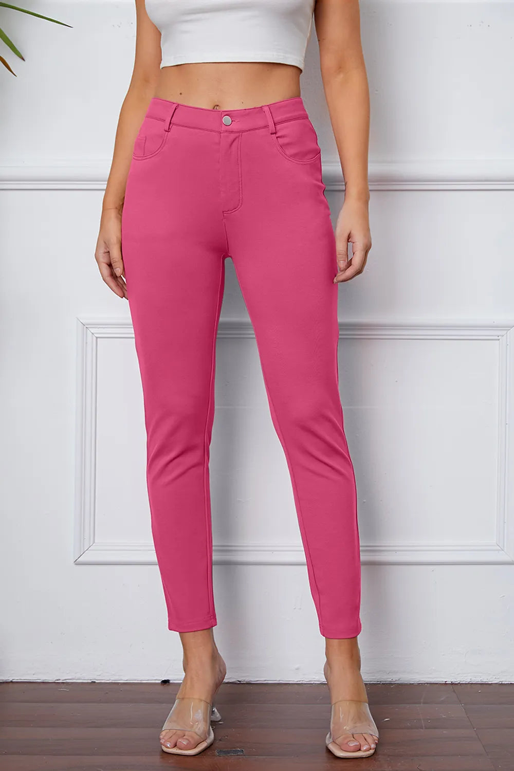 StretchyStitch Pants by Basic Bae.