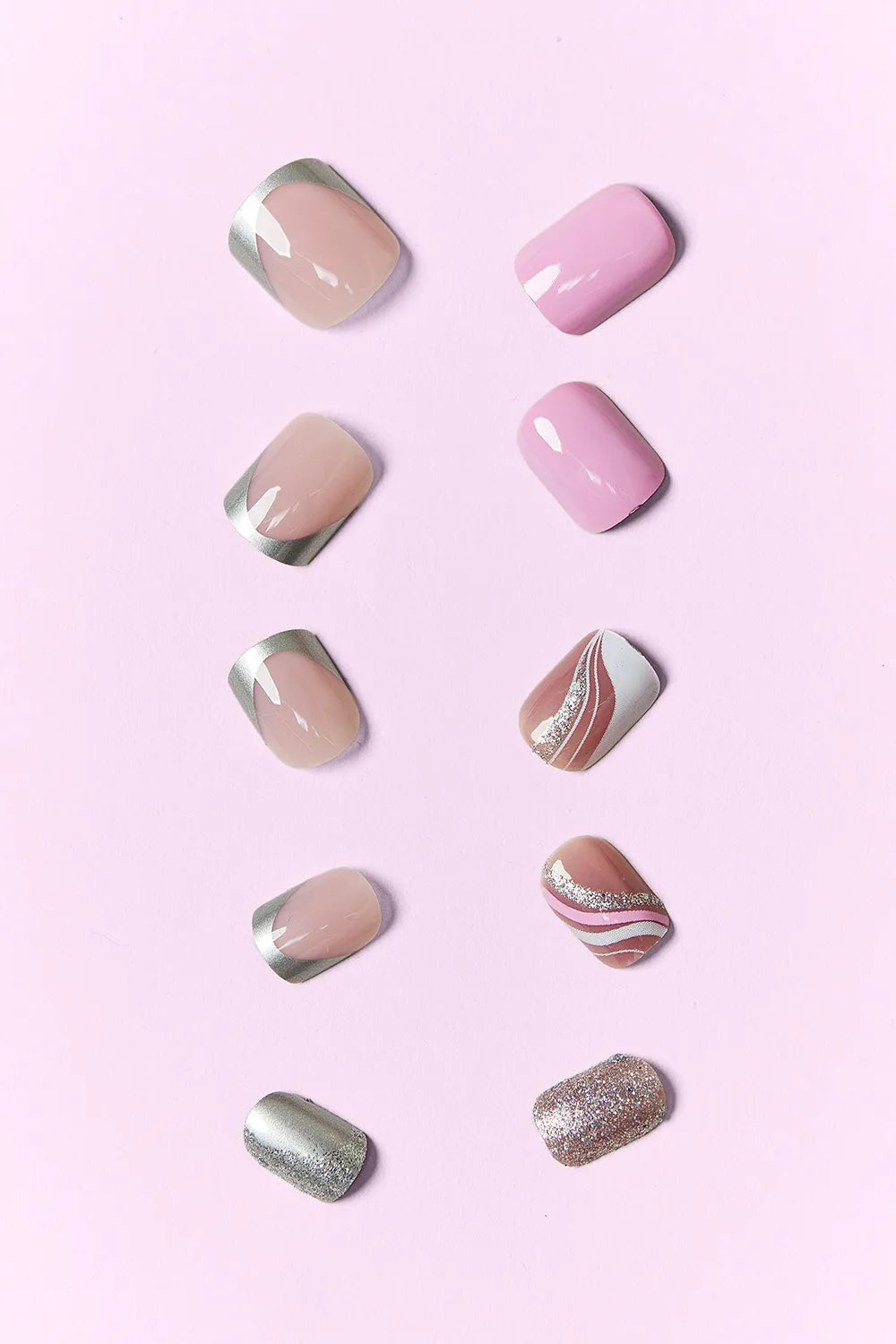 SO PINK BEAUTY Press On Nails 2 Packs.