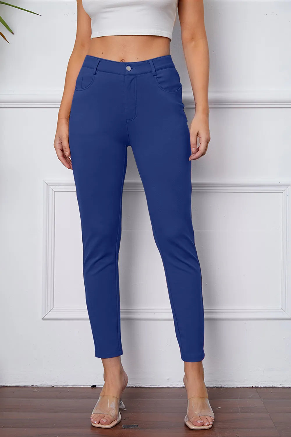 StretchyStitch Pants by Basic Bae.