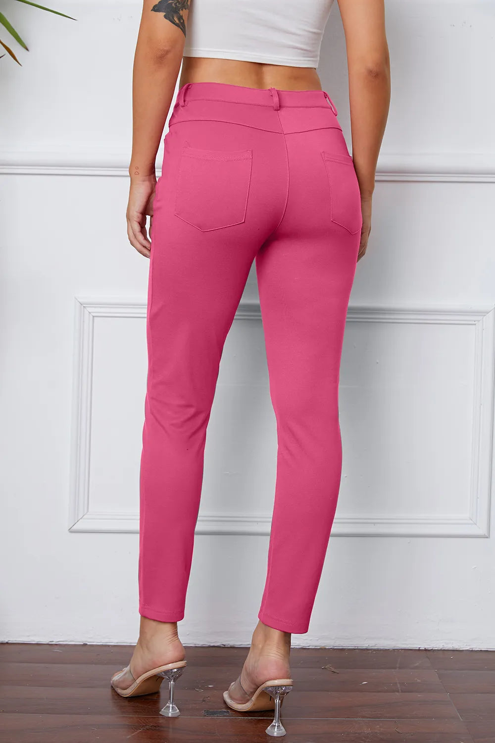 StretchyStitch Pants by Basic Bae.