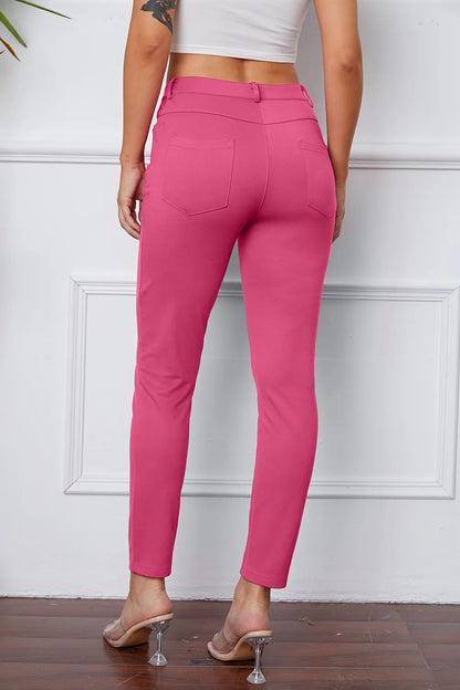 StretchyStitch Pants by Basic Bae.