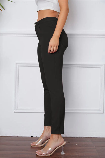 StretchyStitch Pants by Basic Bae.